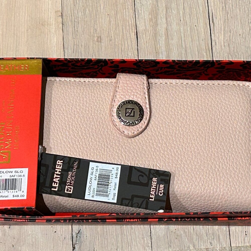 LUDLOW STONE MOUNTAIN LEATHER WALLET